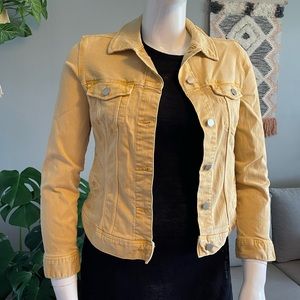 Liverpool Yellow Denim Jacket